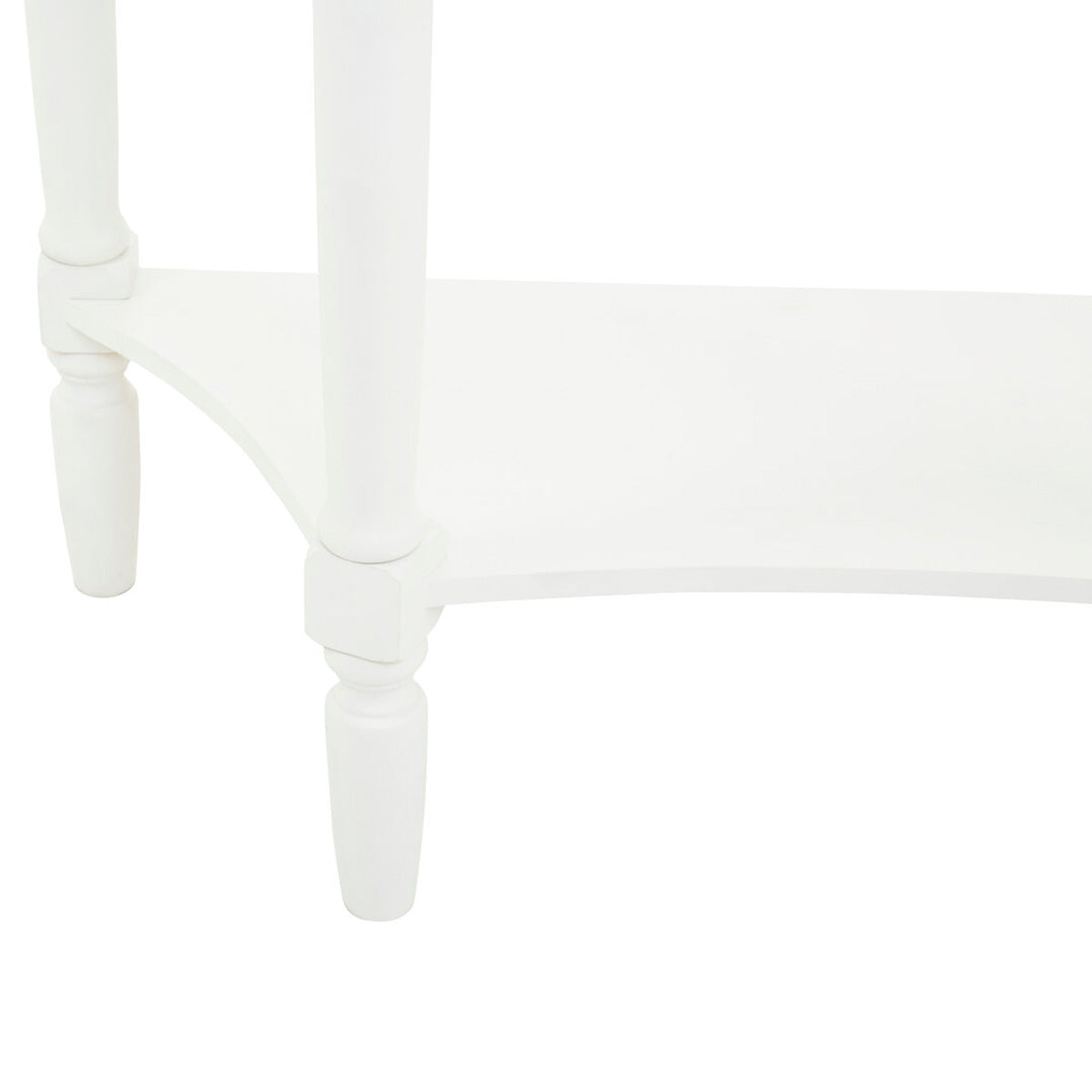 Beaumonde Home Heritage Semi Circle One Drawer Console Table