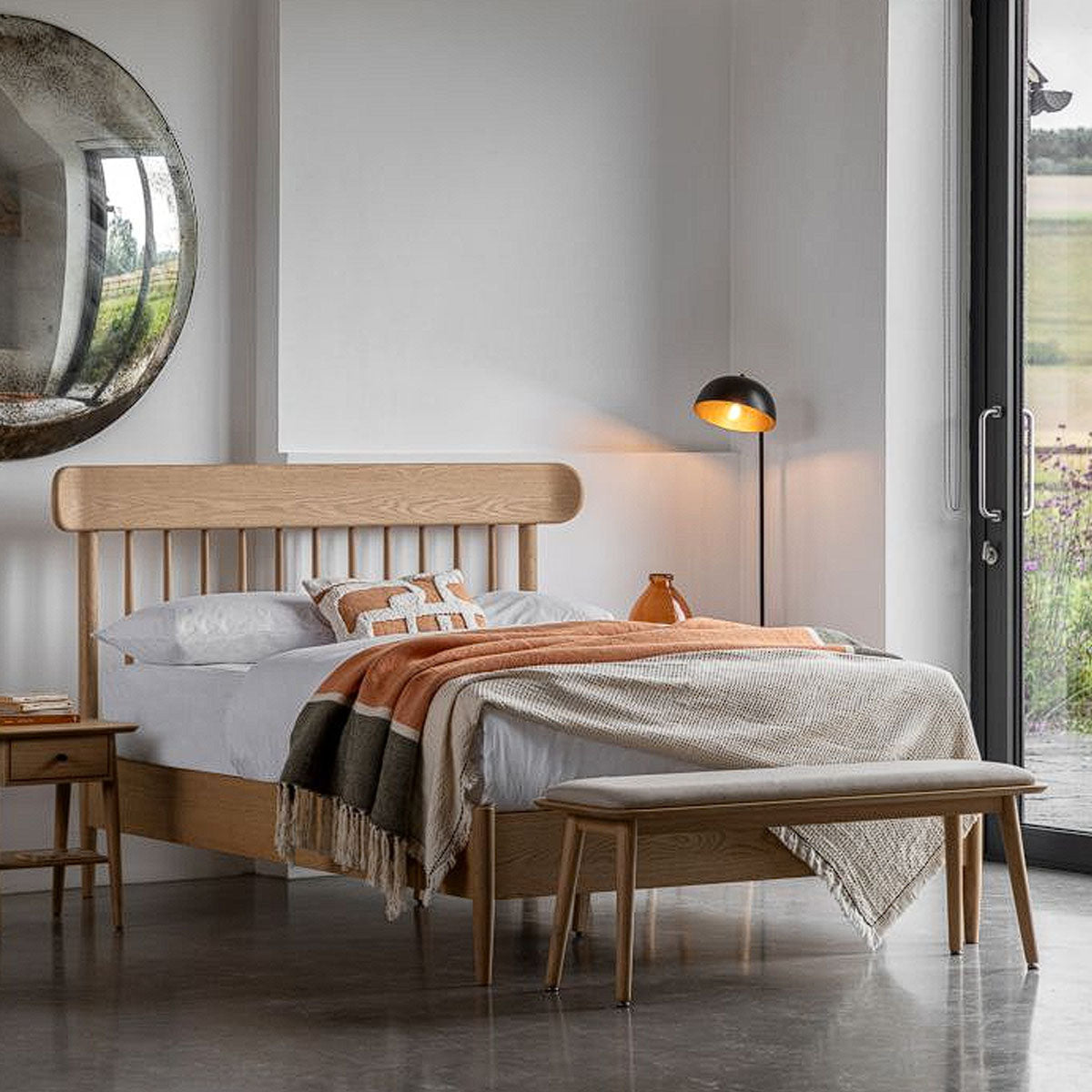 Gallery Direct Hatfield Spindle Bed Natural