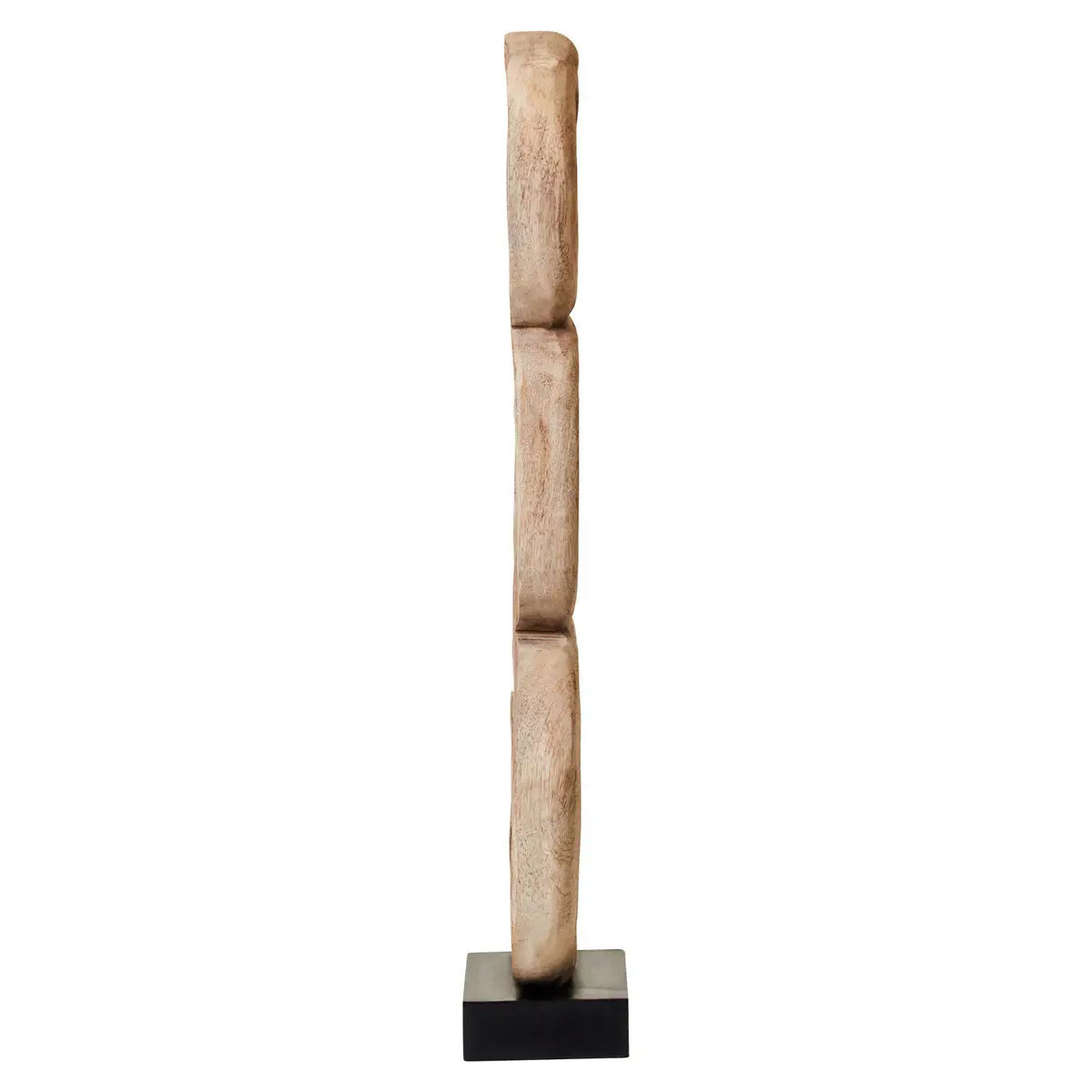 Beaumonde Home Fidel Natural Mango Wood Ring Sculpture