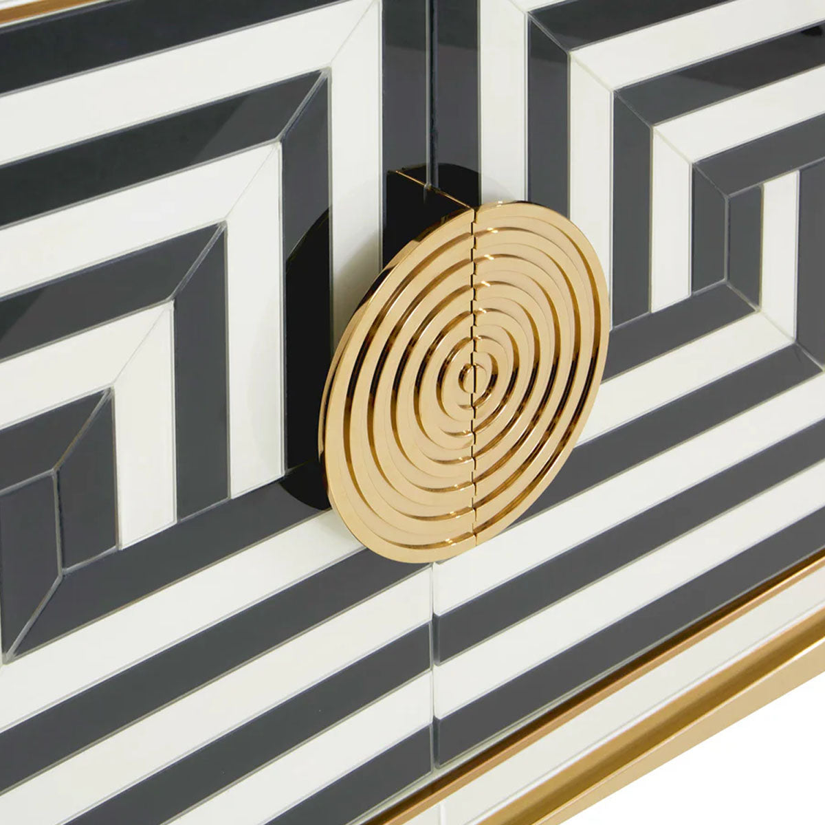 Jonathan Adler Op Art Credenza
