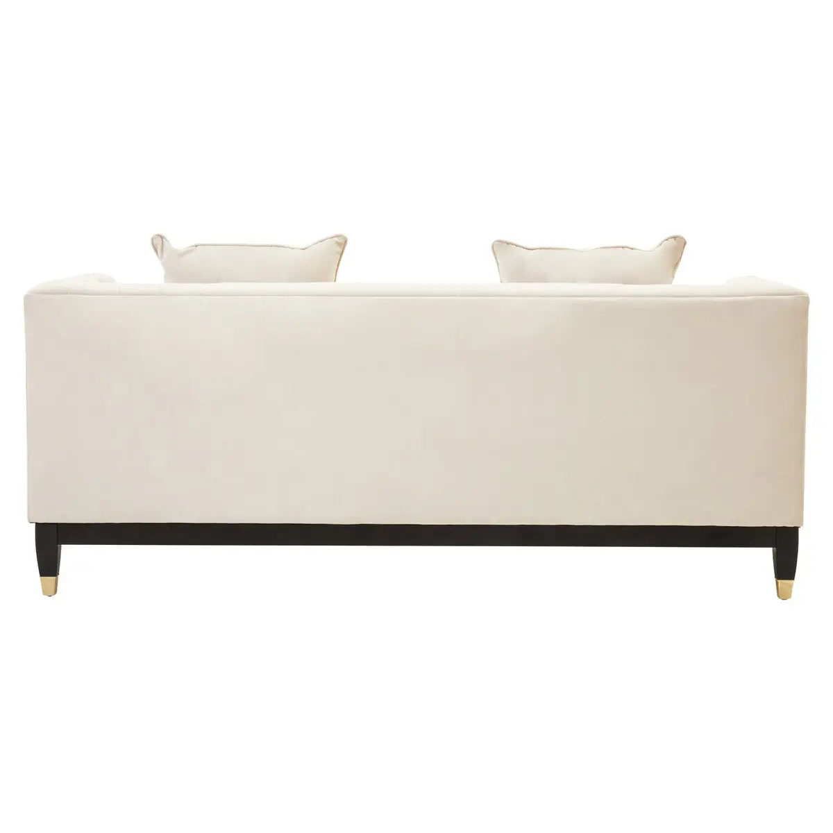 Beaumonde Home Sefira 2 Seat Ivory Fabric Sofa