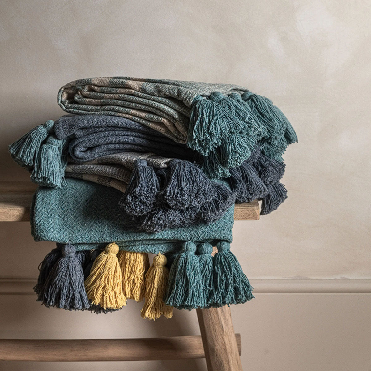Gallery Direct Zamora Throw Teal