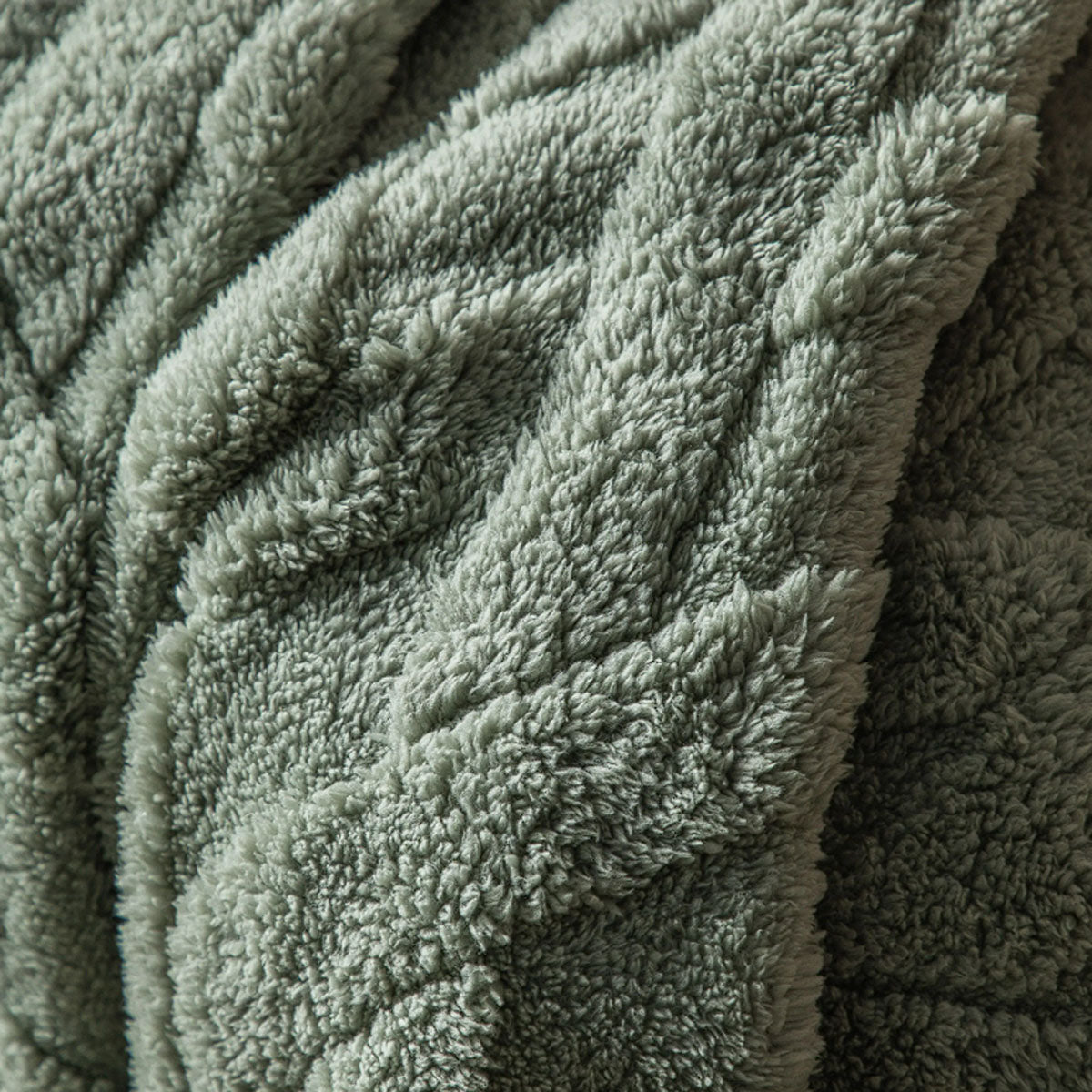 Gallery Direct Textures Cross Knit Aspen Green 130x170cm