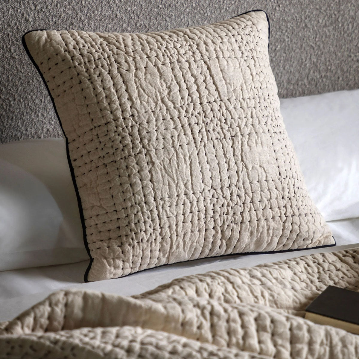 Gallery Direct Matrix Cushion Beige
