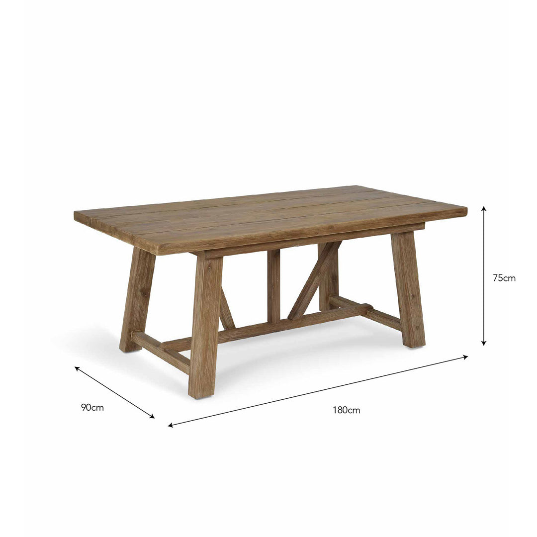 Garden Trading Chilford Solid Wood Dining Table Small