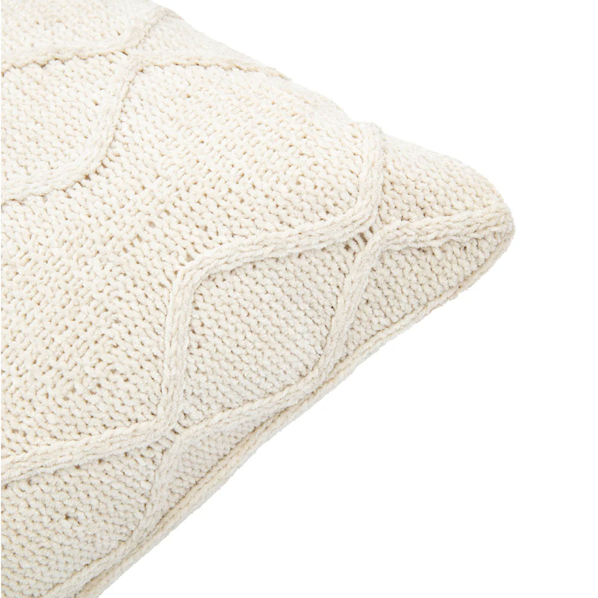 Gallery Direct Chenille Cable Cushion