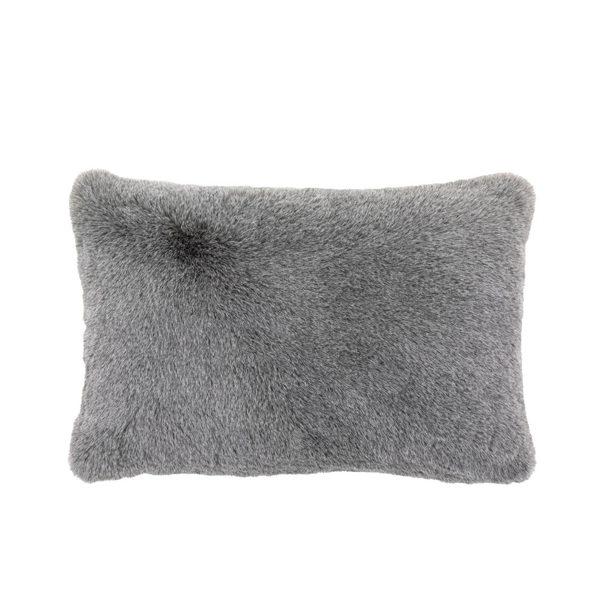 Gallery Direct Roscose Faux Fur Cushion Grey