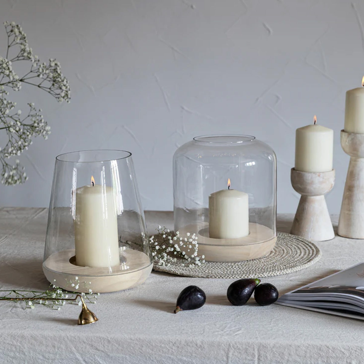 Ivyline Padstow Whitewash Lantern