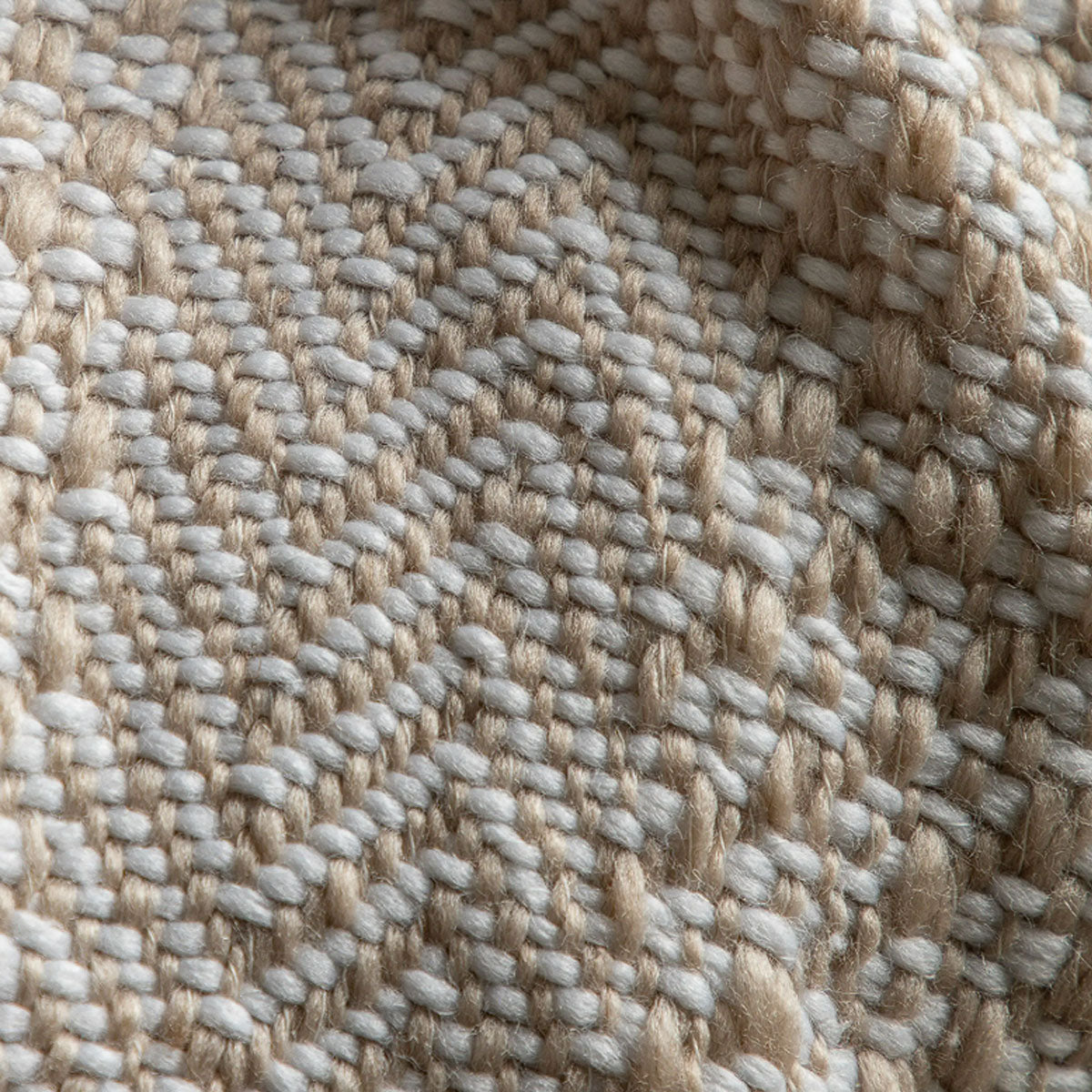 Gallery Direct Woven Wrapped Tassel Throw Natural