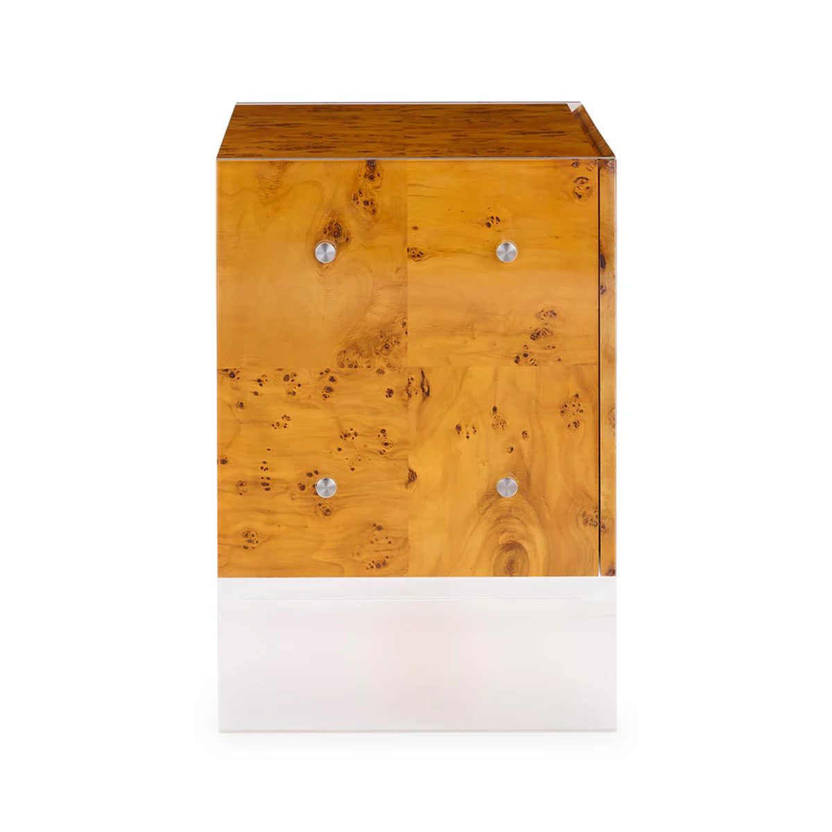Jonathan Adler Bond Small Cabinet - Burled Mappa