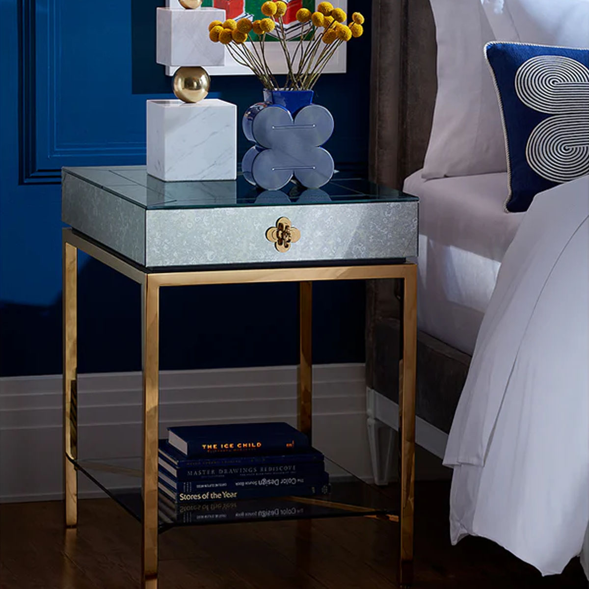 Jonathan Adler Delphine Tall Side Table