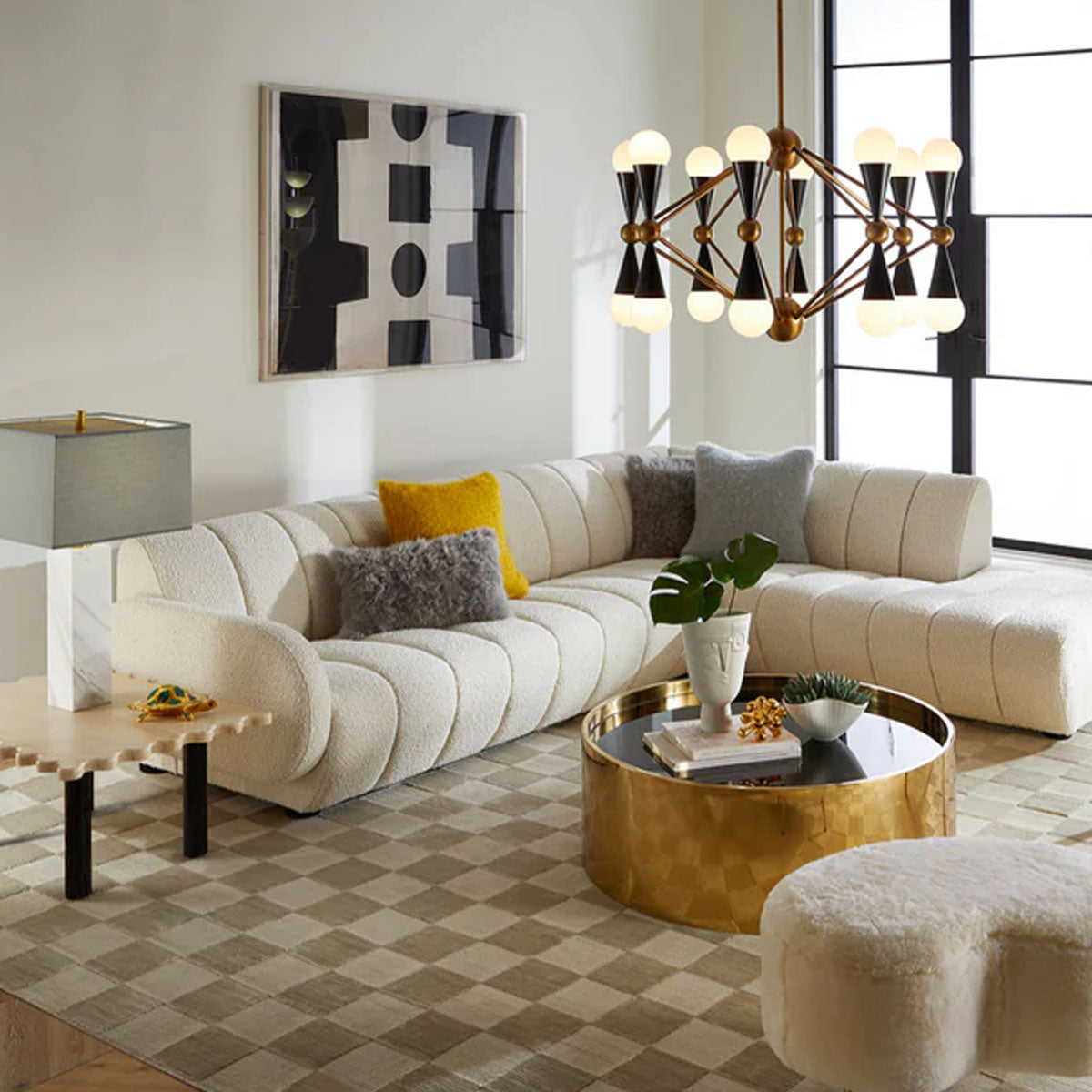 Jonathan Adler Alphaville Cocktail Table