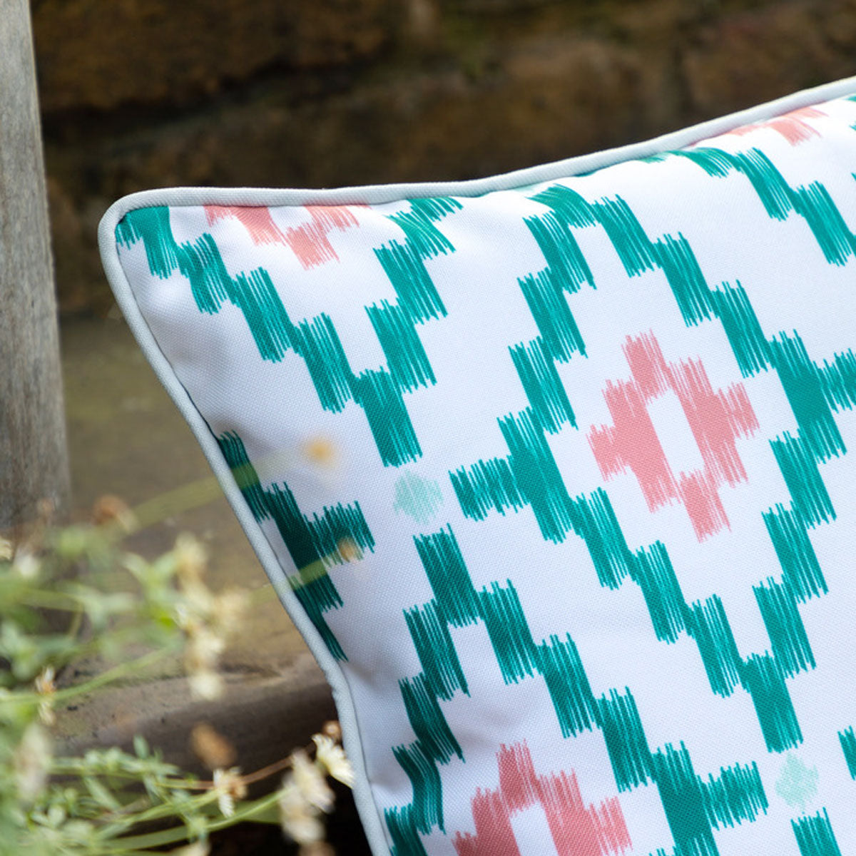 Gallery Direct Aroha Geo Printed Cushion
