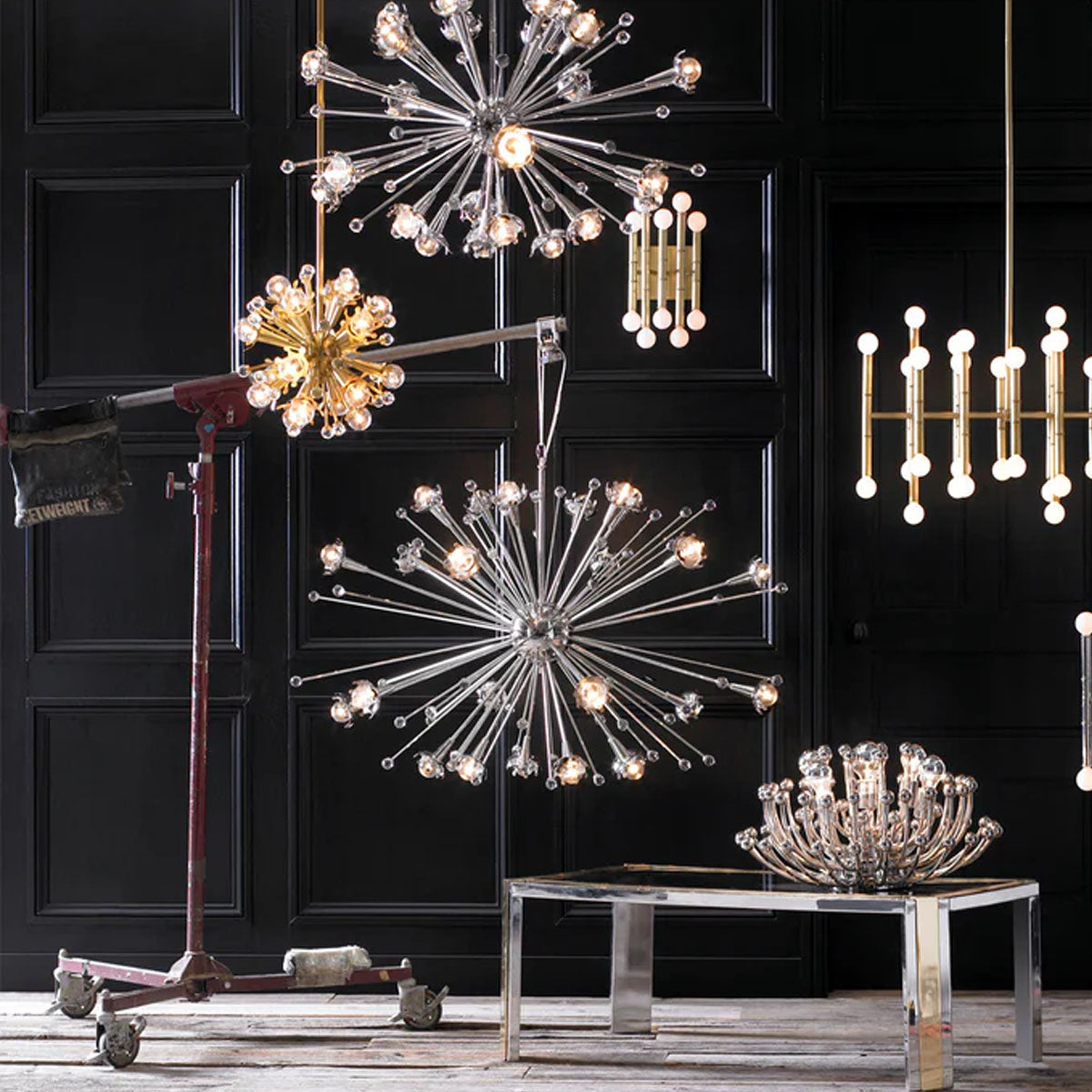 Jonathan Adler Mini Sputnik - Antique Brass