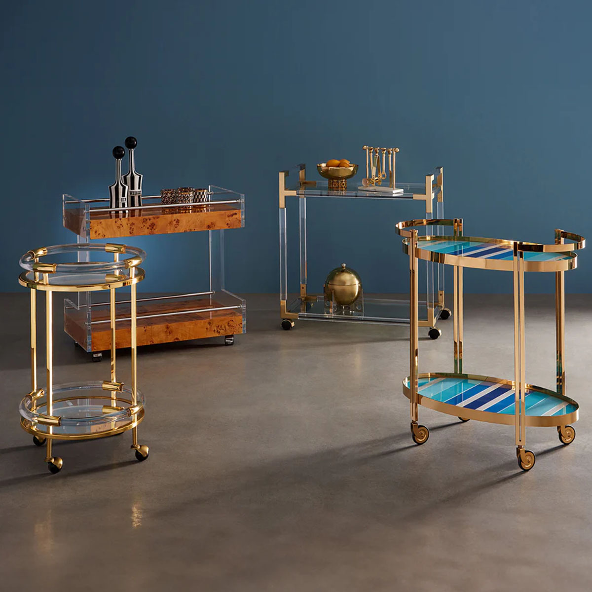Jonathan Adler Bond Bar Cart