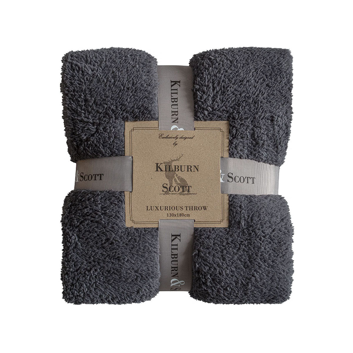 Gallery Direct Teddy Fleece Throw