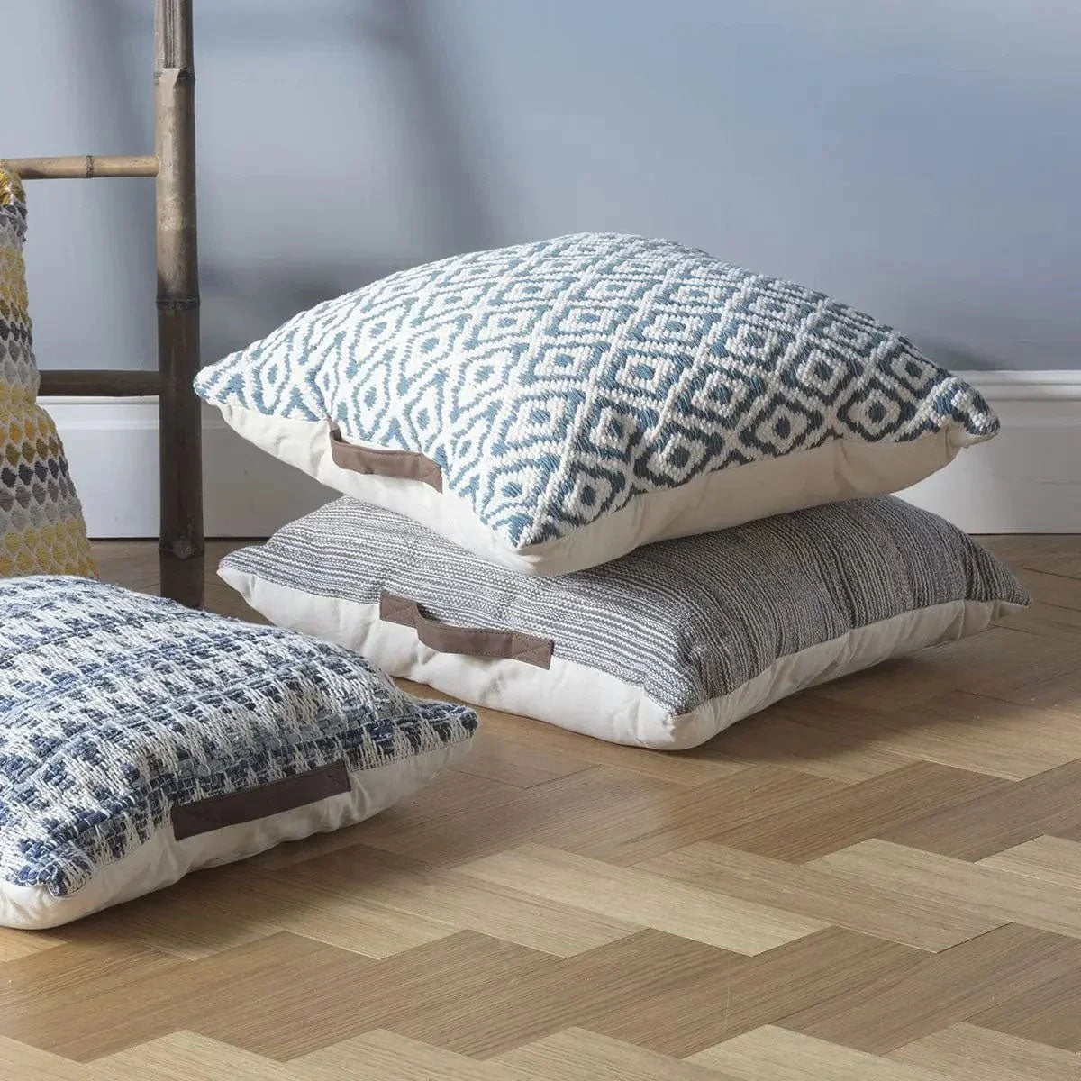 Gallery Direct Sigtuna Floor Cushion Teal