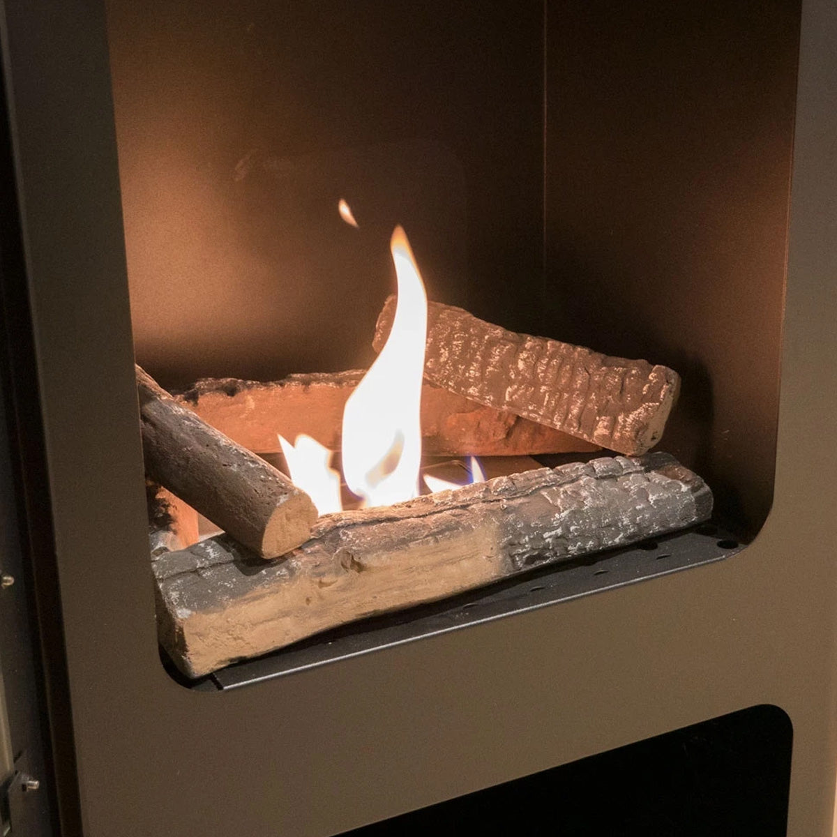 ScandiFlames Ceramics Wood 8 pcs.