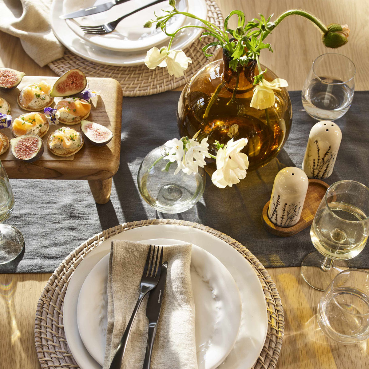 Garden Trading Longworth Extension Dining Table Natural