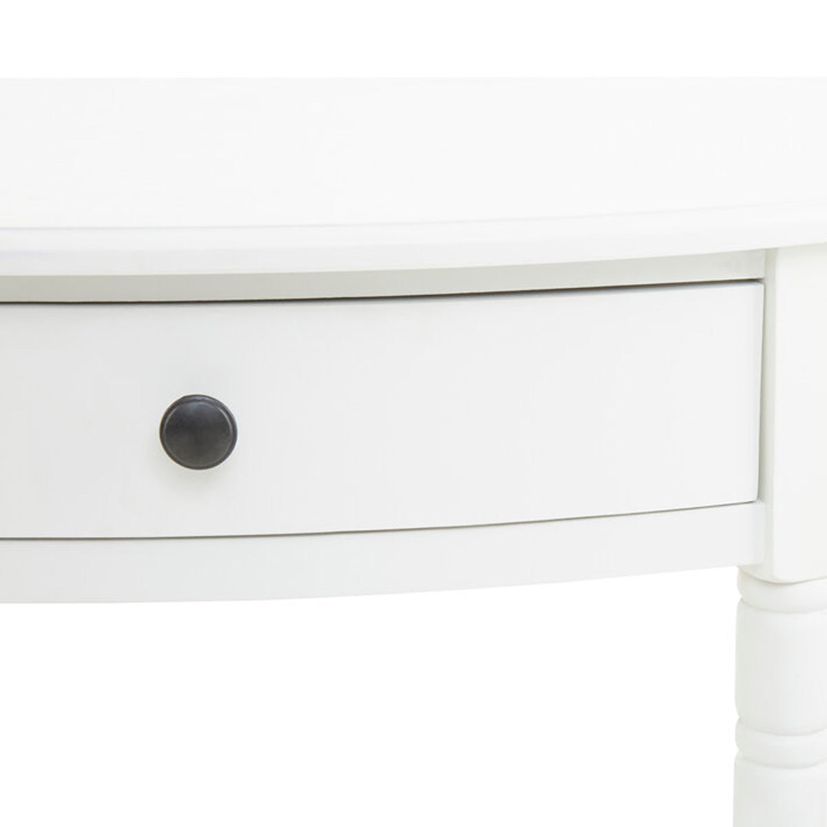 Beaumonde Home Heritage Semi Circle One Drawer Console Table