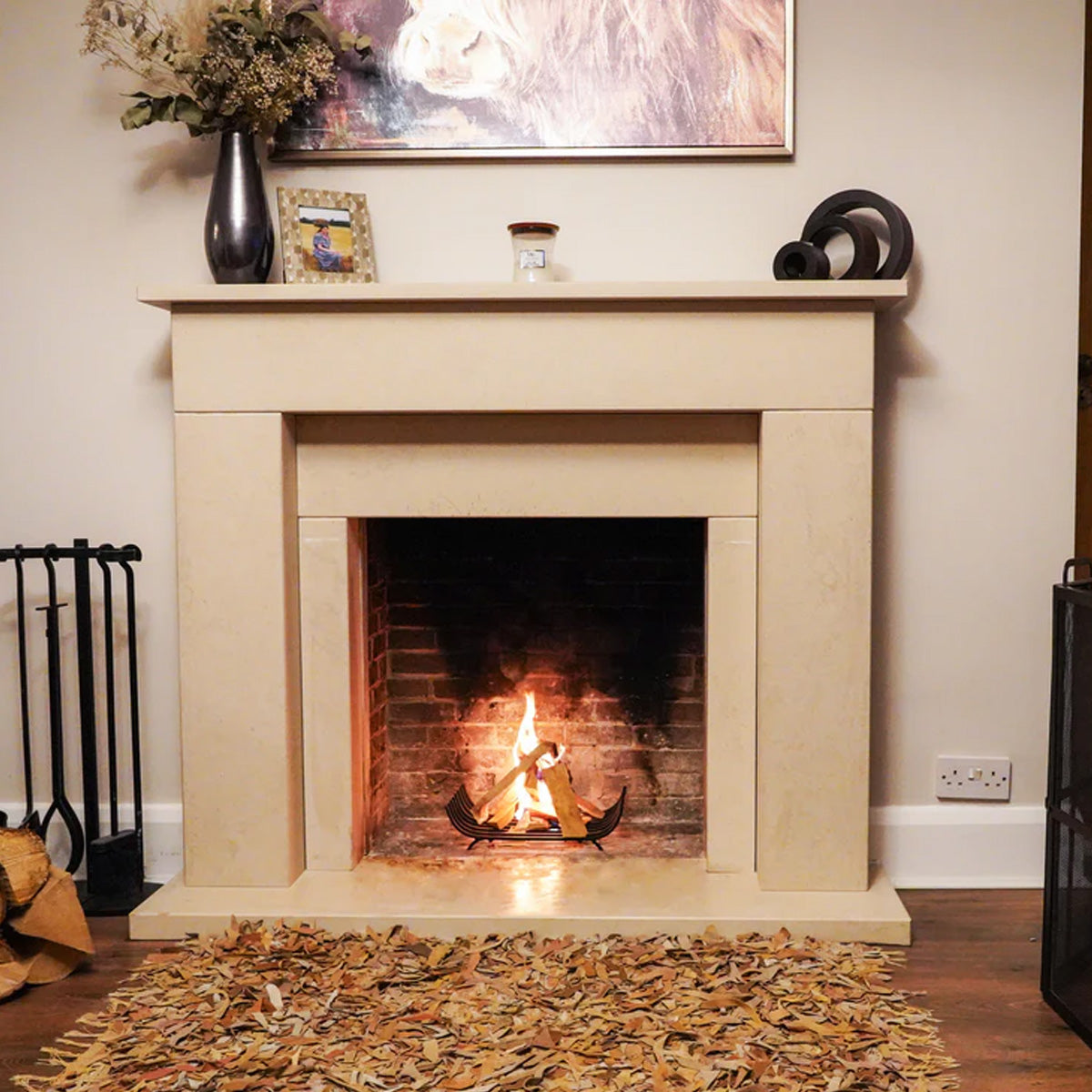 Ivyline Black Fire Grate