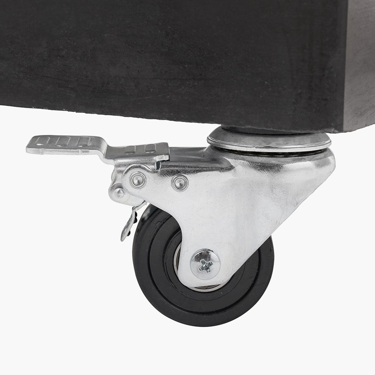 Beau&Co Rome Polished Black Granite 40KG Wheeled Parasol Base