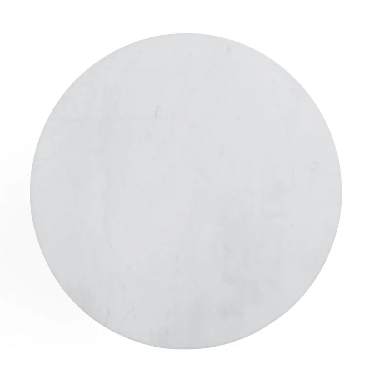 Jonathan Adler Alphaville Dining Table - 44" - Brass/White Marble