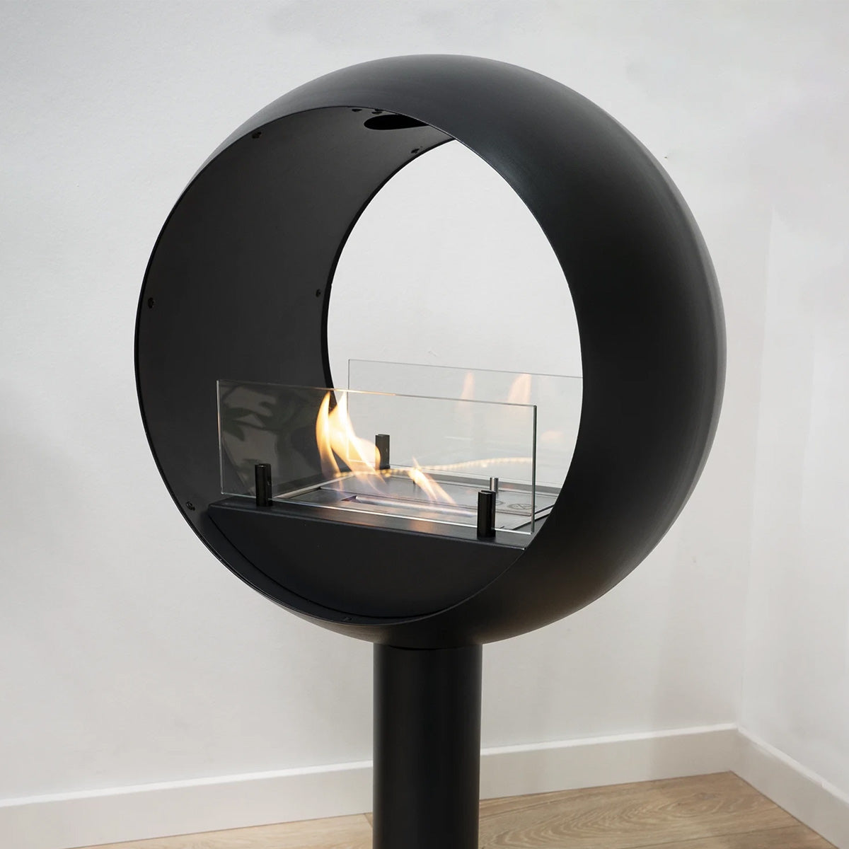 ScandiFlames Edmonton 2-sided Freestanding
