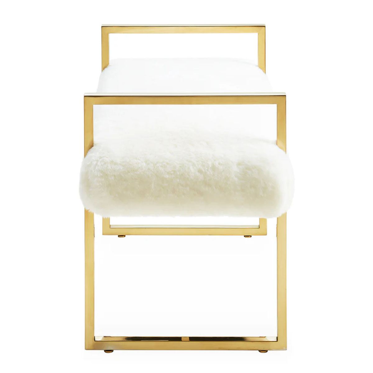 Jonathan Adler Beaumont Bench - Olympus Oatmeal