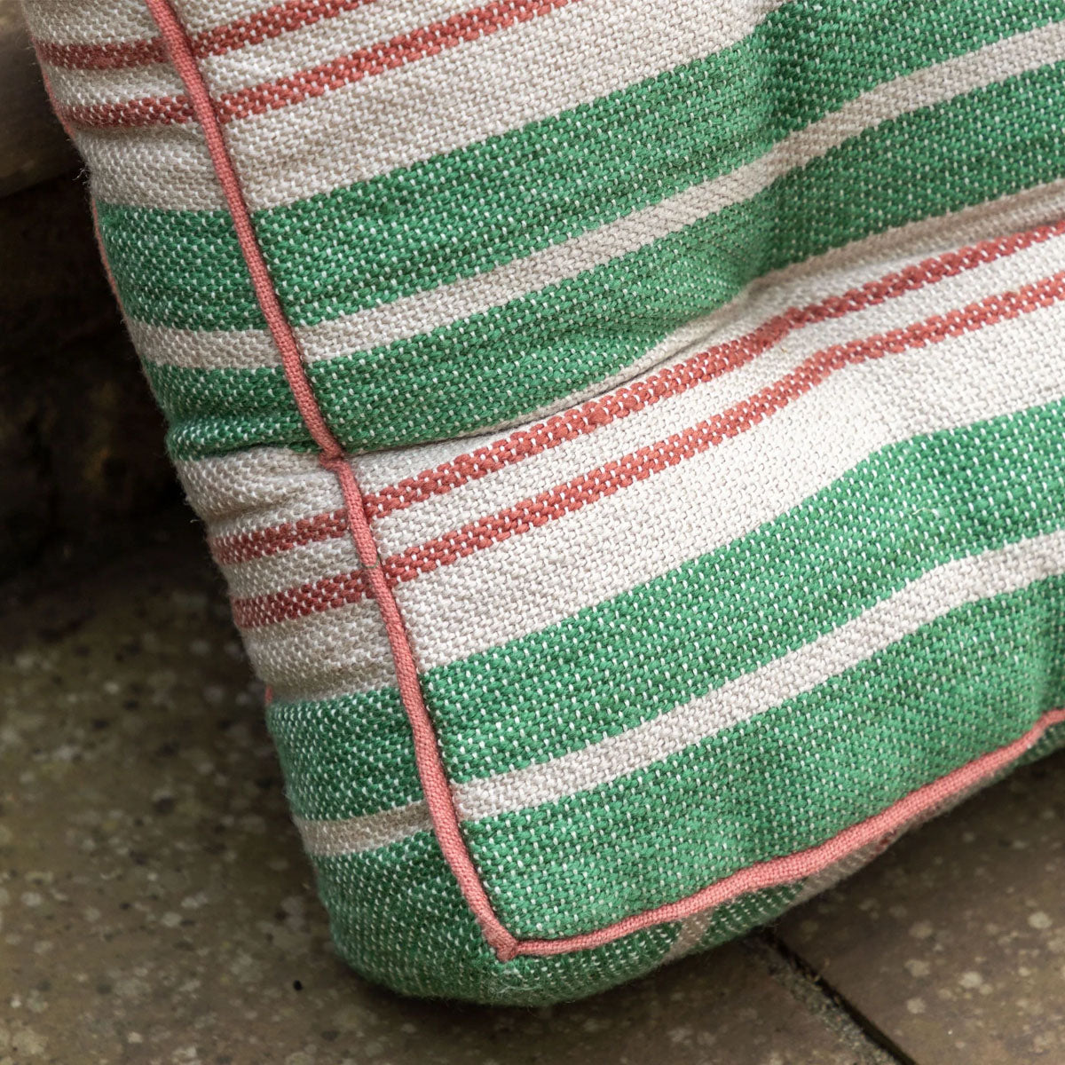 Gallery Direct Sina Stripe Woven Floor Cushion