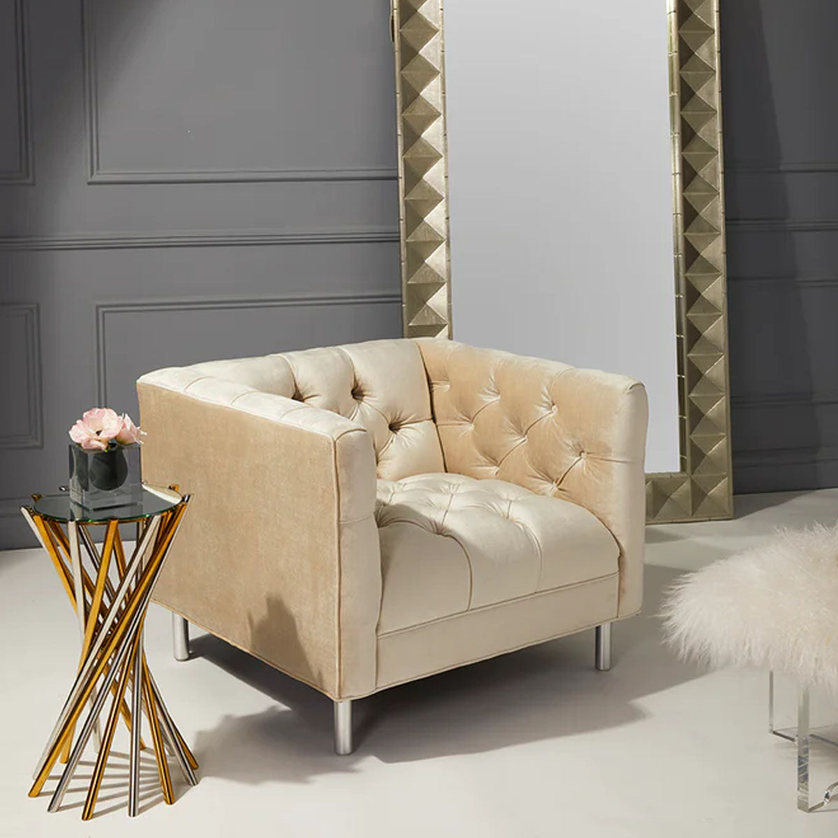 Jonathan Adler Electrum Accent Table