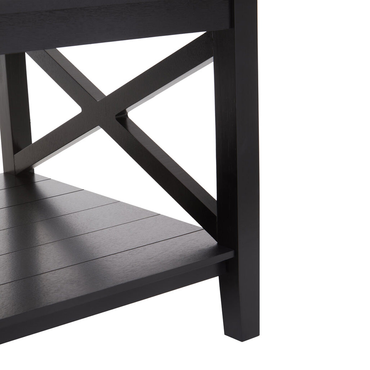 Beaumonde Home Heritage Black Wood Coffee Table