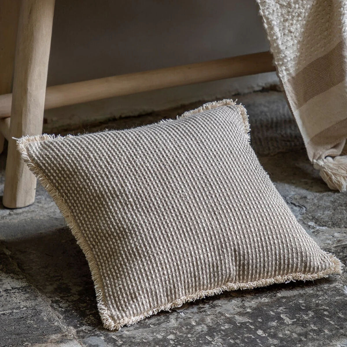 Gallery Direct Adeline Woven Cushion Natural