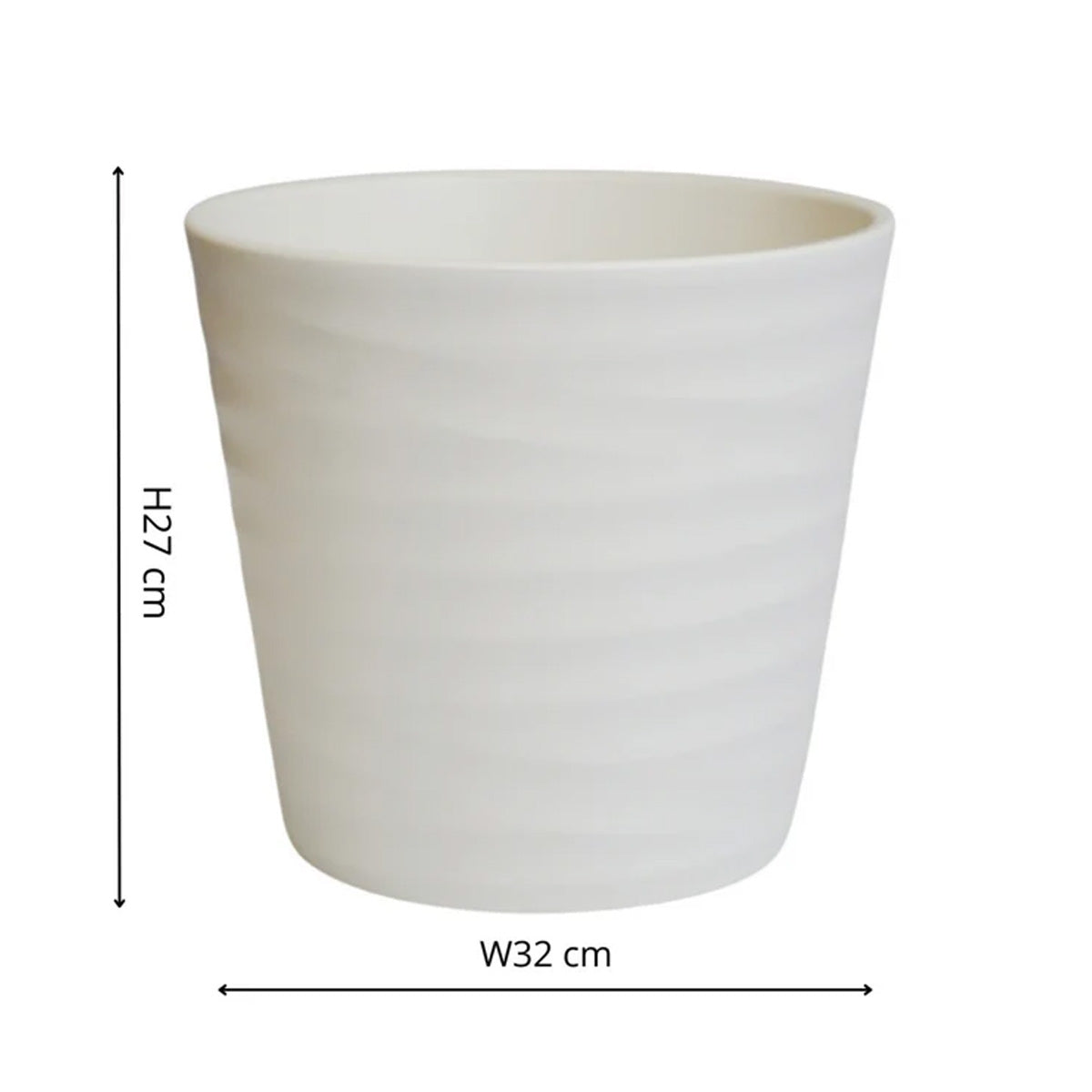 Ivyline Oslo Cotton Taper Planter