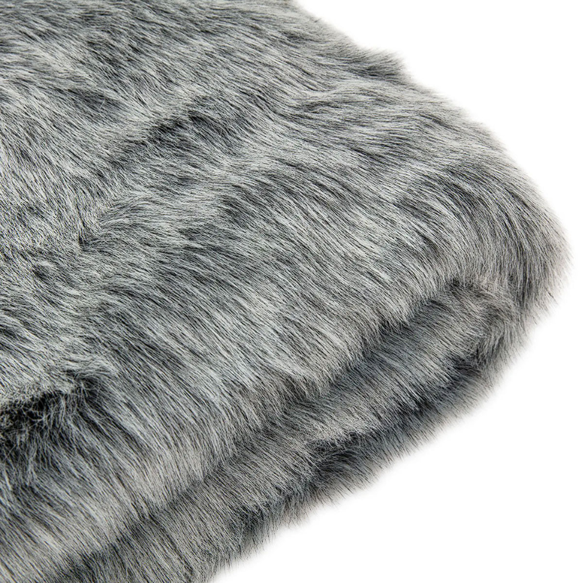 Gallery Direct Alaskan Faux Fur Throw Premium