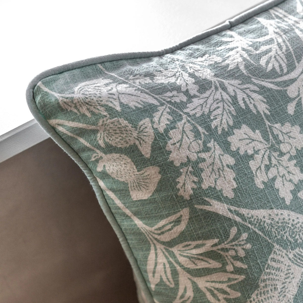 Gallery Direct Rosley Birds Cushion Duck Egg