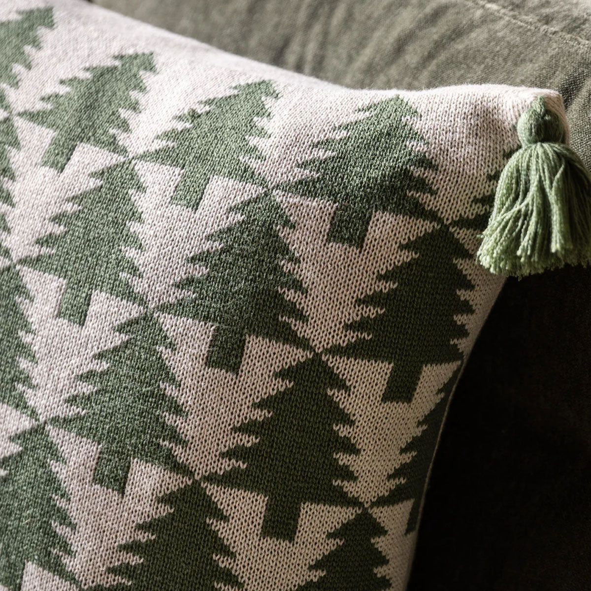 Gallery Direct Natures Forest Knit Tree Cushion