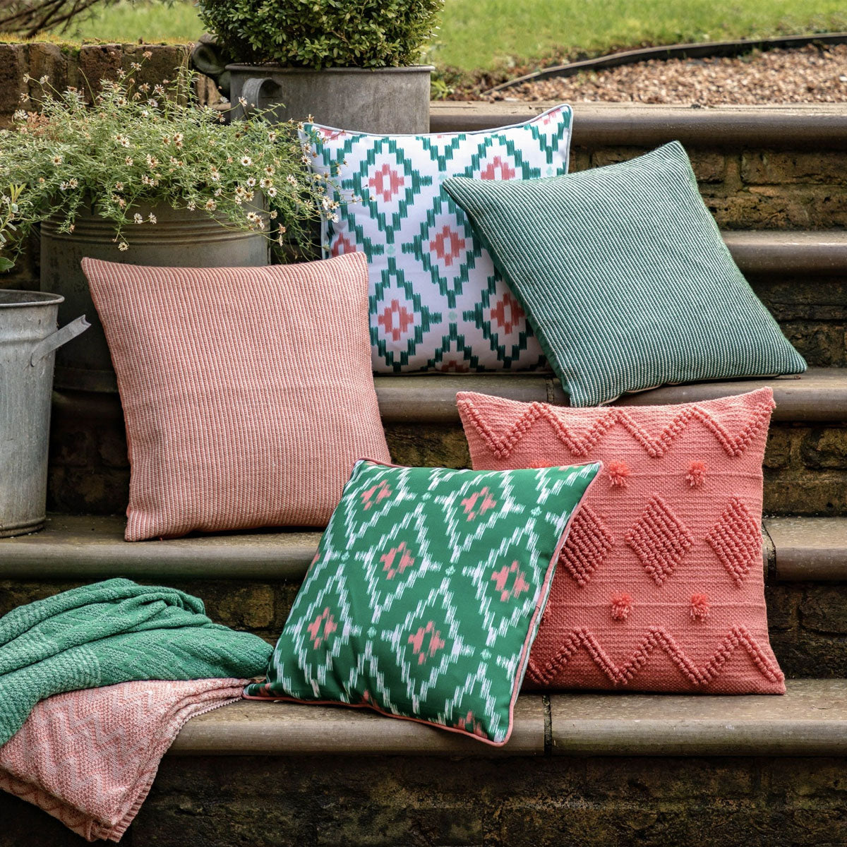 Gallery Direct Ula Pinstripe Cushion
