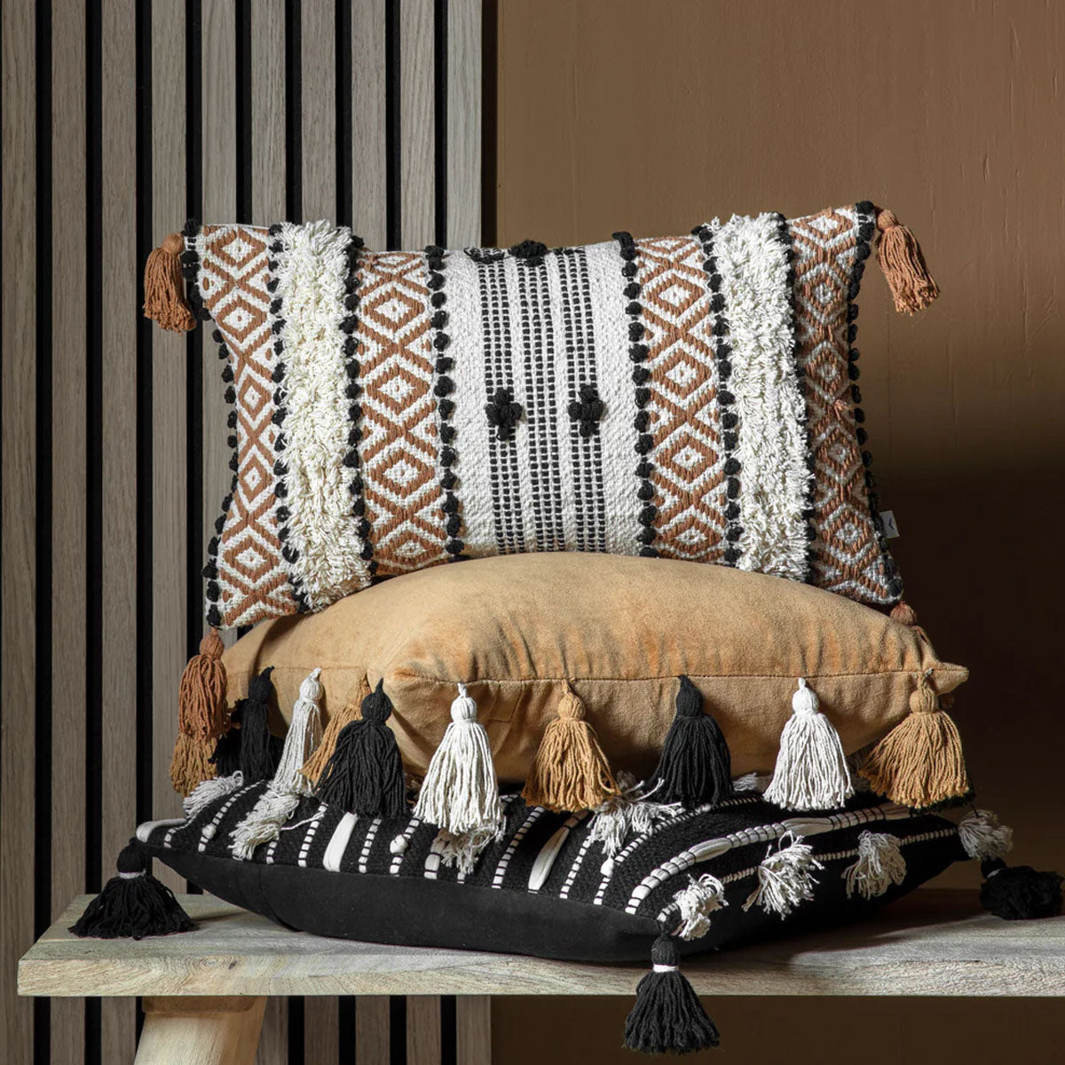 Gallery Direct Paulo Cushion Camel