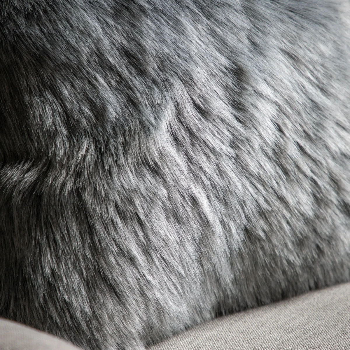 Gallery Direct Alaskan Faux Fur Cushion Premium