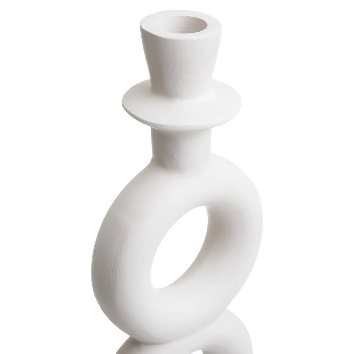 Beaumonde Home Hapax Large Cream Candle Holder