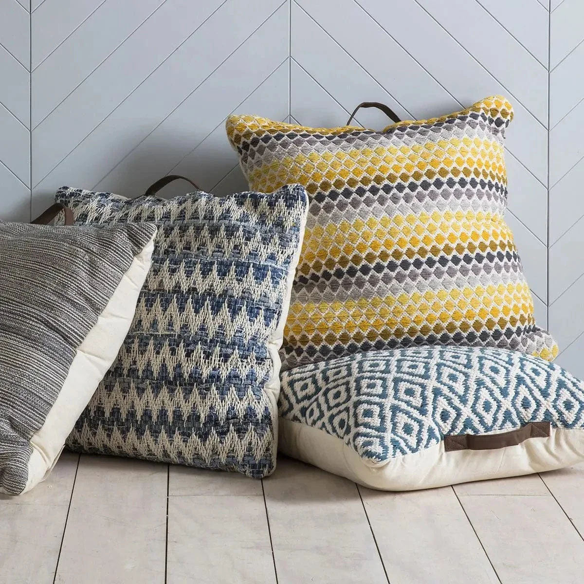 Gallery Direct Sigtuna Floor Cushion Teal