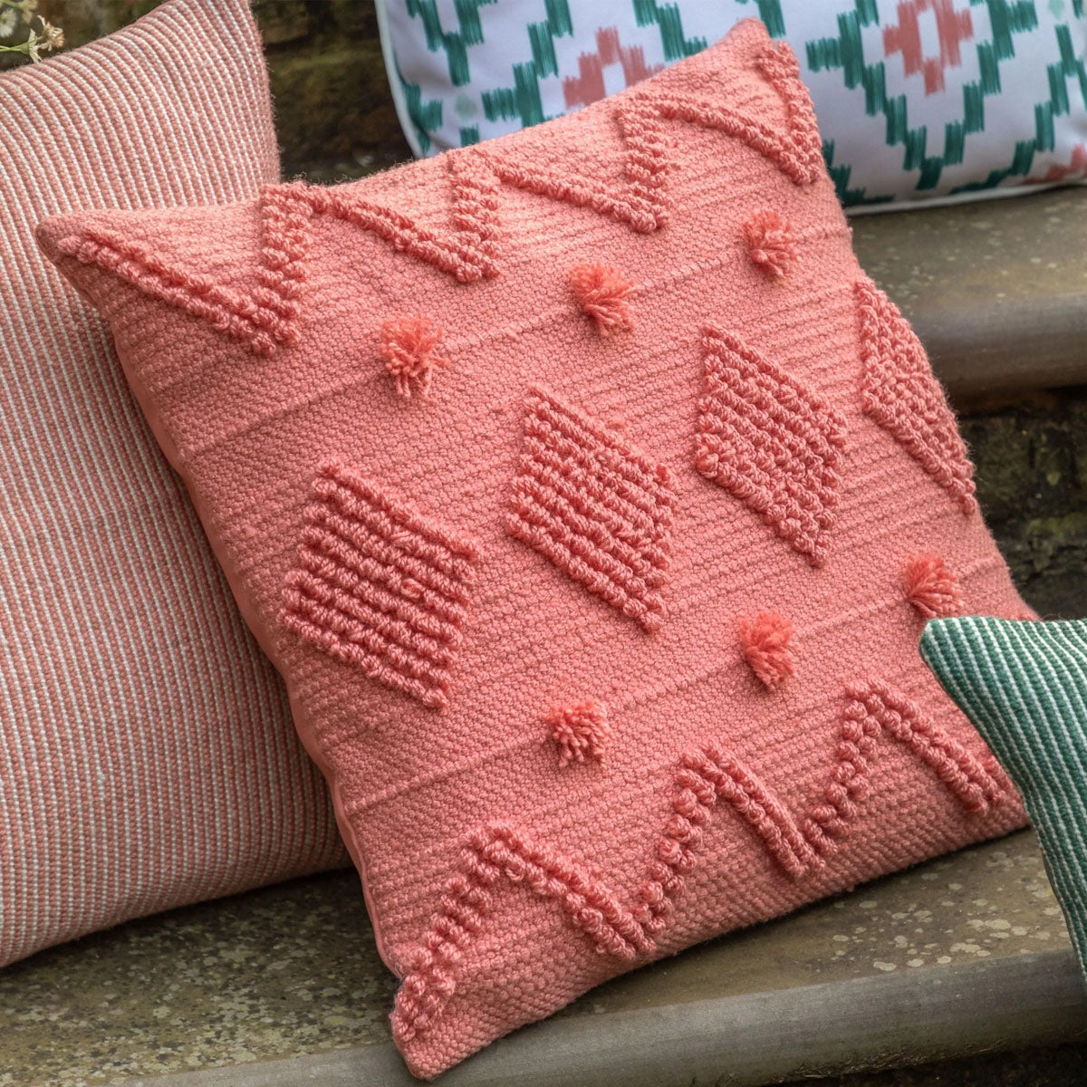 Gallery Direct Perth Cushion Apricot