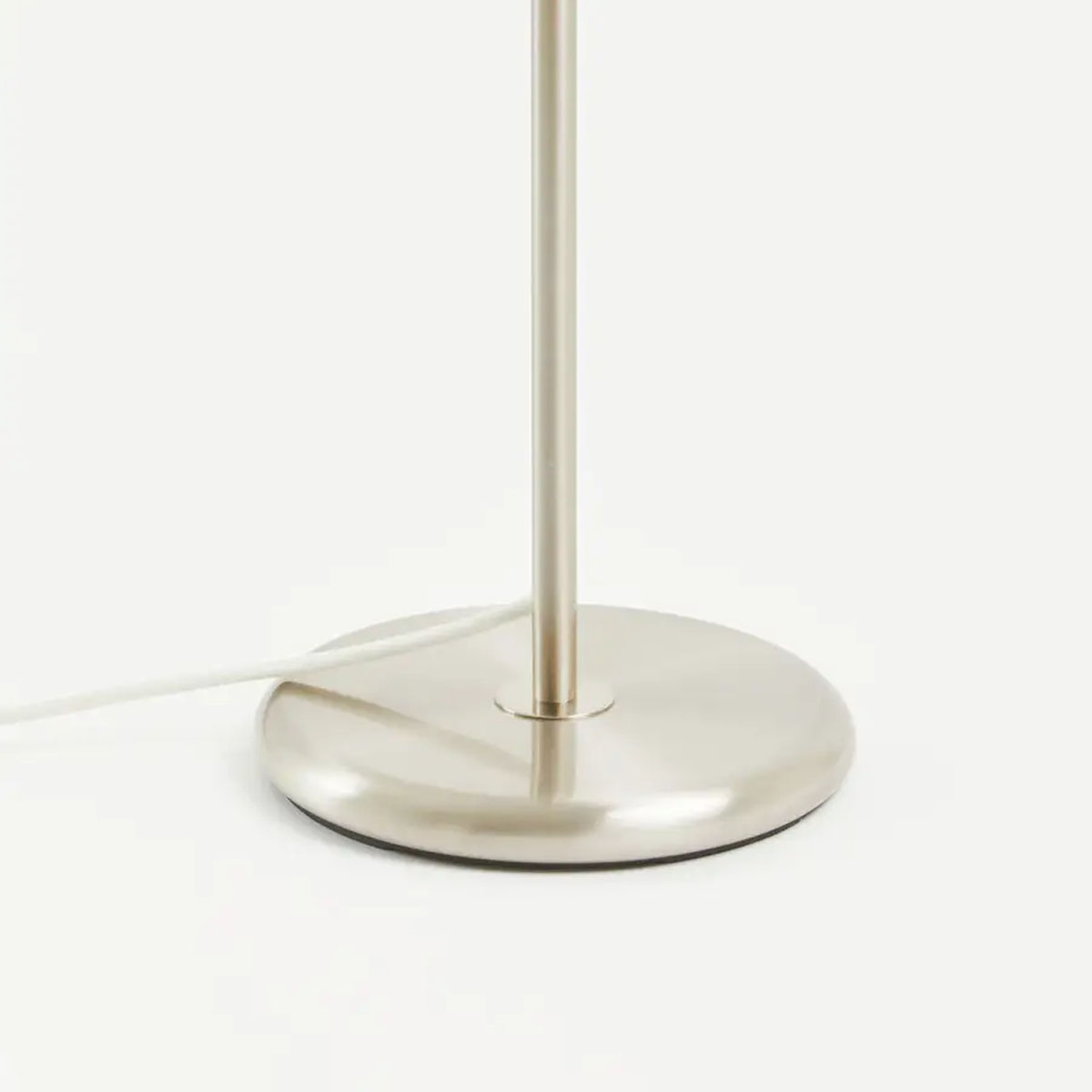 Beaumonde Home Forma Cream Waffle Effect Shade Floor Lamp