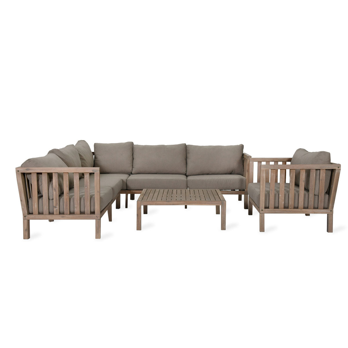 Garden Trading Porthallow Corner Sofa Set Natural