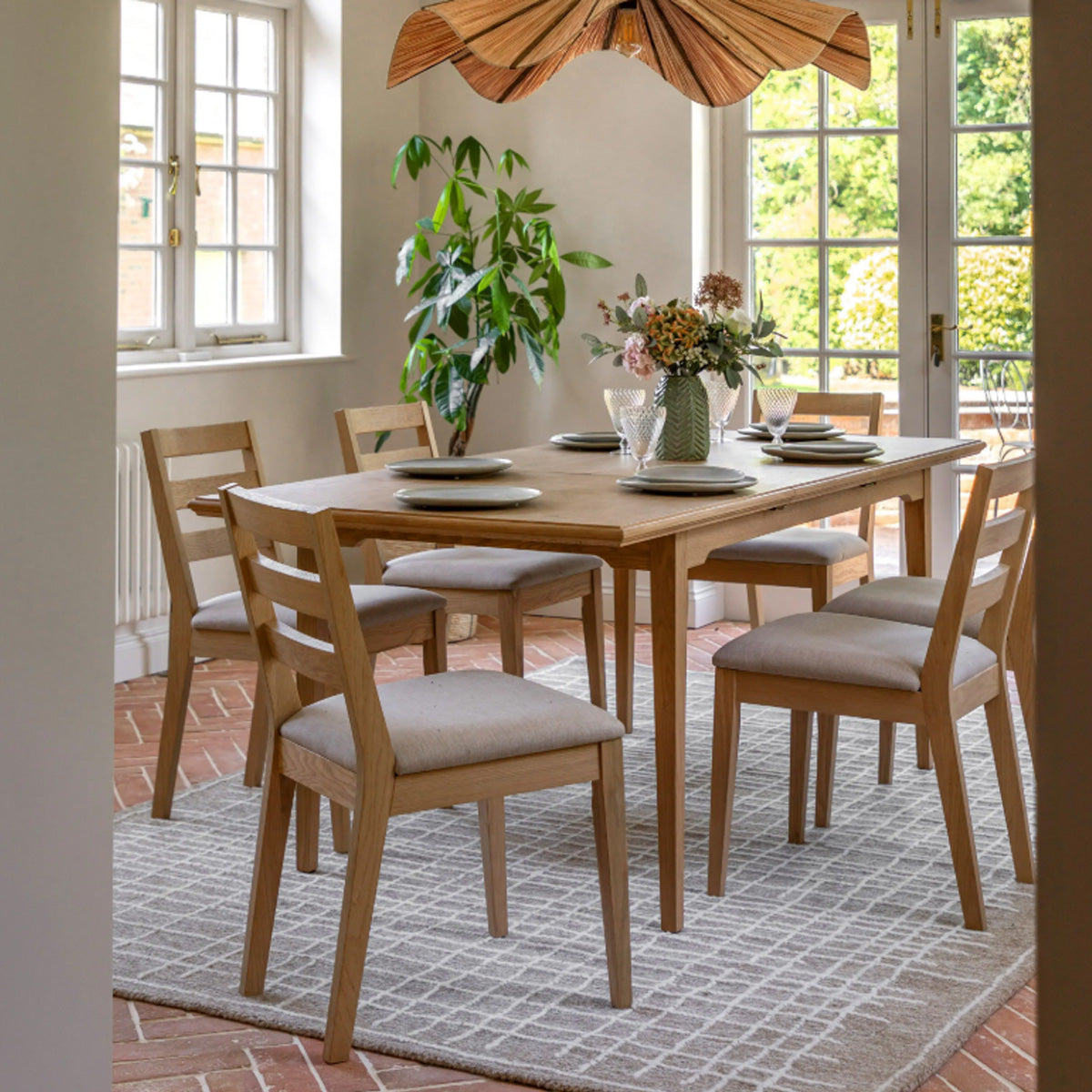 Gallery Direct Malvern Extending Dining Table