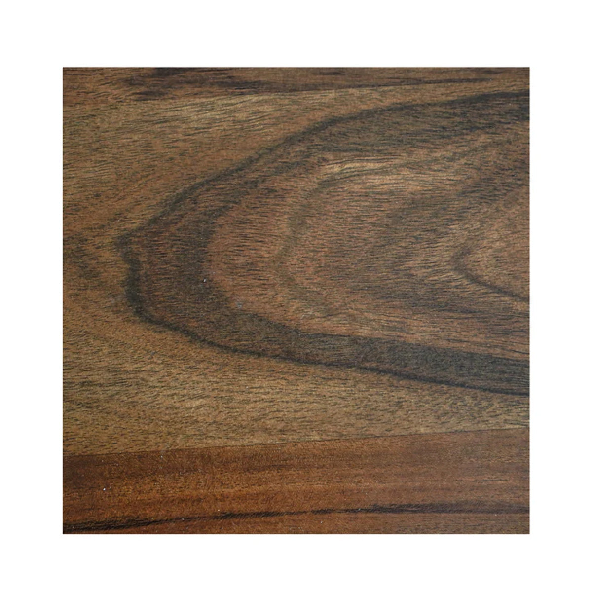 Ivyline Harvey Walnut Wooden Candle Plate