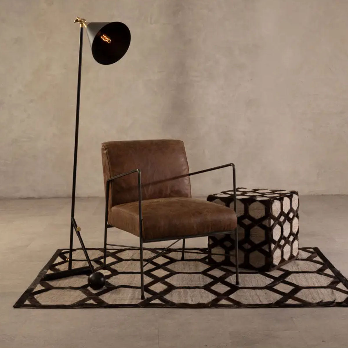 Beaumonde Home Hoxton Leather Dining Chair