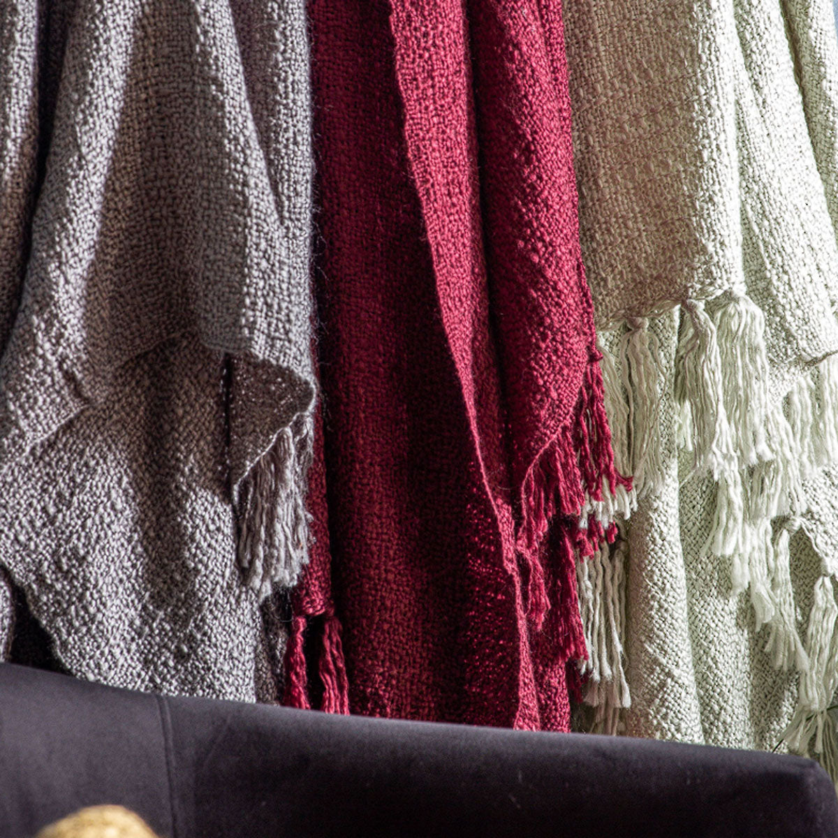 Gallery Direct Acrylic Textured Throw