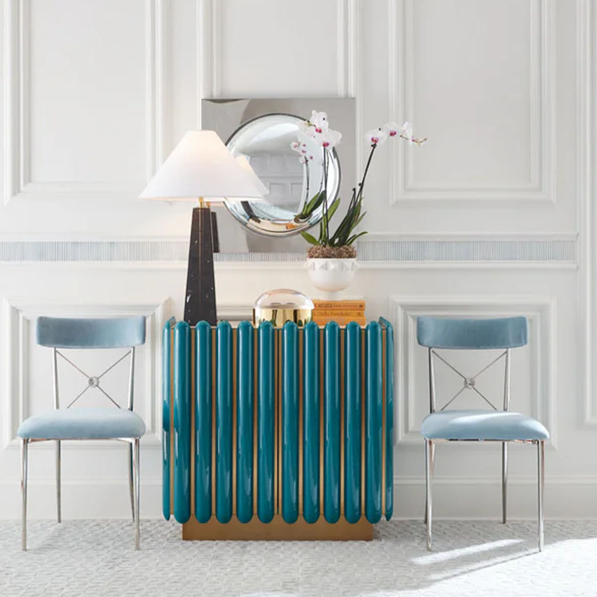 Jonathan Adler Globo Convex Mirror